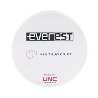 Диск циркониевый Everest Multilayer PT, размер 98х22 мм, цвет A1, многослойный