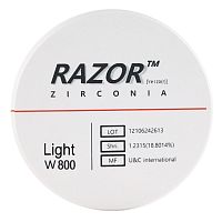 Диск циркониевый Razor 800, размер 98х20мм, оттенок Light, однослойный