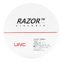 Диск циркониевый Razor 800, размер 98х10мм, оттенок Pure, однослойный