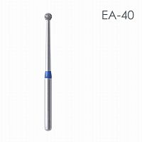 Бор алмазный MANI EA-40 по ISO 001, шар ,1.6 х 1.4 х 25.0 мм, зернистость S, 5 штук