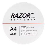 Диск циркониевый Razor 800, размер 95х25мм, оттенок A4, однослойный
