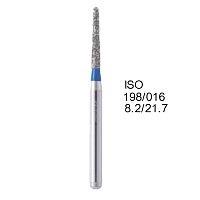 Бор алмазный MANI TR-23 по ISO 198, конус ,016 х 8.2 х 21.7 мм, зернистость S, 5 штук