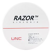 Диск циркониевый Razor 1100, размер 95х18мм, оттенок A1, однослойный