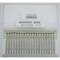 Бор алмазный Lixin Diamond, форма диск с заострённым торцом, размер 4.5мм, 20шт.
