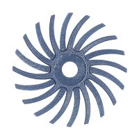 Диски спиральные полировочные полимерные Sheshan Brush CX2211-15MM, голубые, диаметр 15 мм,10 шт.