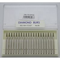 Бор алмазный Lixin Diamond, форма конус усечённый, размер 2.7мм, 20шт.
