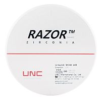 Диск циркониевый Razor 1100, размер 95х18мм, оттенок A3.5, однослойный