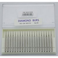 Бор алмазный Lixin Diamond, форма конус, размер 1.2, 20шт.