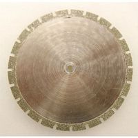 Диск алмазный Lixin Diamond 003-09-040-025 №09, диаметр 40мм, толщина 0.25мм, тонкий, с зубцами, 1шт.