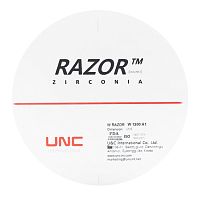Диск циркониевый Razor 1300, размер 95х12мм, оттенок A1, однослойный