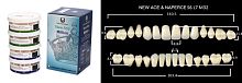 Зубы в боксах New Ace / Million, цвет D3, фасон S6/L7/M32, 20 полных гарнитуров.