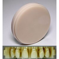 Блок-заготовка Re-Fine Acrylic  A1+, многосл-й 98.5х20мм цв пришеечный A1 переход  в коронковый А0,5