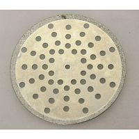 Диск алмазный Lixin Diamond 003-05-040-025 №05, диаметр 40мм, толщина 0.25мм, тонкий, перфорированный, 1шт.