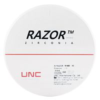 Диск циркониевый Razor 800, размер 98х20мм, оттенок D2, однослойный