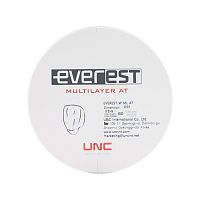 Диск циркониевый Everest Multilayer AT, размер 98х30мм, оттенок A2, многослойный