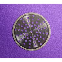 Диск алмазный Lixin Diamond 003-05-040-025 №05, диаметр 40мм, толщина 0.25мм, тонкий, перфорированный, 10шт.