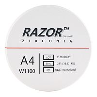Диск циркониевый Razor 1100, размер 98х16мм, оттенок A4, однослойный